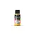 A 60ml bottle of Vallejo Premium Airbrush Color in Metallic Yellow, featuring a black cap and a label with product details.