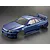 Killerbody 1/10 Nissan Skyline BNR34 Blue Painted Body Shell w/ Decals 48716