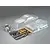 Killerbody 1/10 Nissan Skyline R34 Clear Unpainted Body Shell 48626