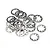 HPI 5x9.8x0.8mm Steel Locking Washers 20Pcs 96705