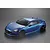 Killerbody 1/10 Subaru BRZ Metallic Blue Painted Body Shell 48576