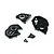 Yeah Racing Black Aluminium SCX24 Gearbox Case Set AXSC-075