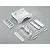 Killerbody 1/10 White Toyota Land Cruiser 70 Truck Bed w/ Bed Sides 48603