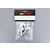 Killerbody 1/10 Alfa Romeo 2000 GTAm chromed light bucket set in a sealed plastic retail bag with a branded header card.