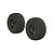 ARRMA 2.2/3.0" dBoots Fortress SC Tyres on 5 Spoke Gunmetal Rims - Glued Wheels 2Pcs ARA550087