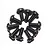 BlackZon 3x8mm Coarse Thread Button Head Washer Screws 4Pcs 534757
