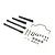 Losi Lasernut U4 Rear Sway Bar Set LOS234038