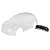 Traxxas 1/10 Ford Fiesta ST Clear Unpainted Body Shell w/ Wing 7412