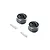 Losi Mini T Black Aluminium Rear Axle Wheel Hexes 2Pcs LOS312004
