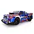 Maverick Quantum R Flux RC Race Truck Electric Brushless 4WD 1/8 Scale RTR - Blue/Red 150312