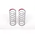 Axial 12.5x40mm Super Soft (Red 2.7lbs/in) Springs 2Pcs AX30205
