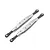 Losi Gunmetal Aluminium Lower Rear Trailing Arm Set 2Pcs LOS334006