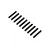 Losi 5x30mm Black Oxide Steel Fine Thread Grub Screws 10Pcs LOS255022
