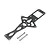 Losi Super Baja Rey Centre Chassis Brace w/ Stand Offs LOS251062
