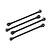 Traxxas 109.5mm Steel CVD Drive Shafts 4Pcs 8996A