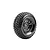 Louise 1.9" CR-Griffin Super Soft Tyres on Black Chrome Rims - Glued Wheels 2Pcs L-T3344VBC