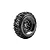 Louise 1.9" CR-Mallet Super Soft Tyres on Black Rims - Glued Wheels 2Pcs L-T3346VB