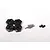Axial 12mm Black Aluminium Wheel Hexes (Narrow) w/ Axle Pins 4Pcs AX30427