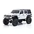 Kyosho Mini-Z Jeep Wrangler Unlimited Rubicon RC Rock Crawler Electric 4WD RTR - Bright White 32521W