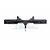 GPM Black Aluminium TRX-4 Mercedes Benz Rear Bumper w/ Drop Hitch TRX4330RG-BK