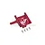 GPM Red Aluminium Differential Cover w/ Hardware MAI038A-R