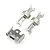 Yeah Racing Stainless Steel Differential & Axle Skid Plates 3Pcs KYMX-009
