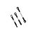 Blade 230 S Servo Pushrod Set 3Pcs BLH1509