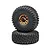 Losi 2.2/3.0" BFGoodrich Mud-Terrain KM3 Tyres on Copper Rims - Glued Wheels 2Pcs LOS43028