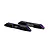 Two Yeah Racing Momentum aluminium droop gauge support blocks in black and purple finish on a white background.