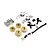 Yeah racing Mini-Z 4x4 MX-01 Complete Metal Upgrade Set KYMX-S01