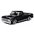 Losi V-100 1972 Chevy C10 RC Pick-Up Truck Electric 4WD 1/10 Scale RTR - Black LOS03034T2