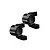 Axial Black Aluminium XR10 Steering Hub Carriers (C-Hub) 2Pcs AX30762