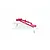 GPM Red Aluminium Rear Chassis Brace MAF016R-R