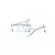 GPM Silver Aluminium Front Upper Suspension Arms 2Pcs w/ Hardware MAF054-S
