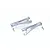 GPM Grey Silver Aluminium Front Upper Suspension Arms 2Pcs w/ Hardware MAM054-GS