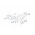 GPM Silver Aluminium Front Lower Suspension Arms 2Pcs w/ Hardware MAF055-S