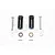 GPM Black Aluminium +31mm Hex Adapters 2Pcs w/ Hardware SCX010/31MM-BK