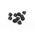 Axial 4mm Black Steel Flanged Serrated Nyloc Nuts 10Pcs AX31250