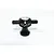 GPM Black Aluminium Spare Tyre Lock TRX4005-BK