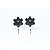 GPM Black Aluminium 17mm Wheel Hex +6mm Adapters 2Pcs w/ Hardware MAF010+6MM-BK