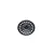 A Kyosho 52T 1Mod lightweight spur gear for RC cars, featuring a dark metallic finish and weight-reduction holes, isolated on a white background.