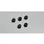 Kyosho Black Steel 3mm Nyloc Nuts 5Pcs 1-N3043N
