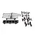 Axial Black Universal Mount 5 Bucket Light Bar AX80085