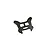 Kyosho MP7.5 Black Aluminium Rear Shock Tower IF120BK