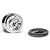 Axial 2.2" Rockster Chrome Beadlock Rims 2Pcs AX8092