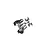 Kyosho Front Steering Hub Carrier Set. IF421