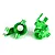 Traxxas Maxx 1/10 Green Aluminium Steering Hubs 2Pcs 8937G