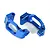 Traxxas 1/10 Maxx 4S Blue Aluminium Hub Carriers w/ Hardware 2Pcs 8932X