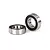 Traxxas 8x16x5mm Black Rubber Shielded Ball Bearings 2Pcs 5118A