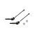 Losi Front CVD Drive Shafts 2Pcs LOS232009